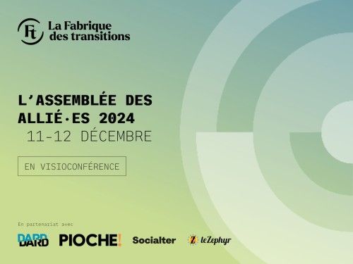 Visuel assemblée des alliées La Fabrique des transitions 2024