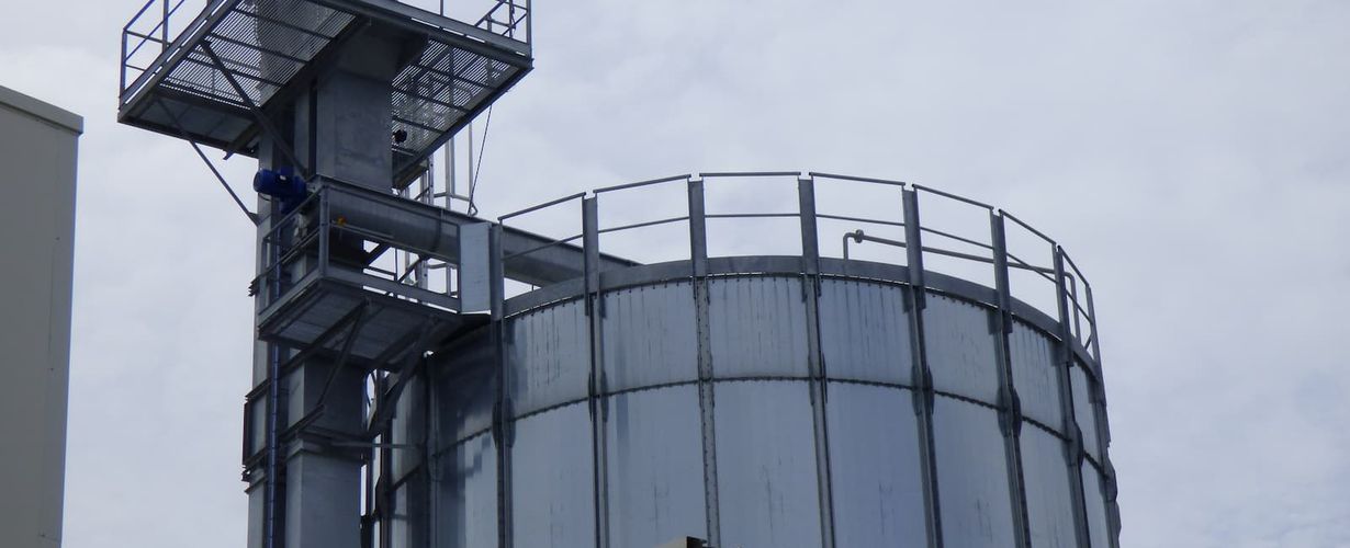 Chaudière biomasse de Siniat