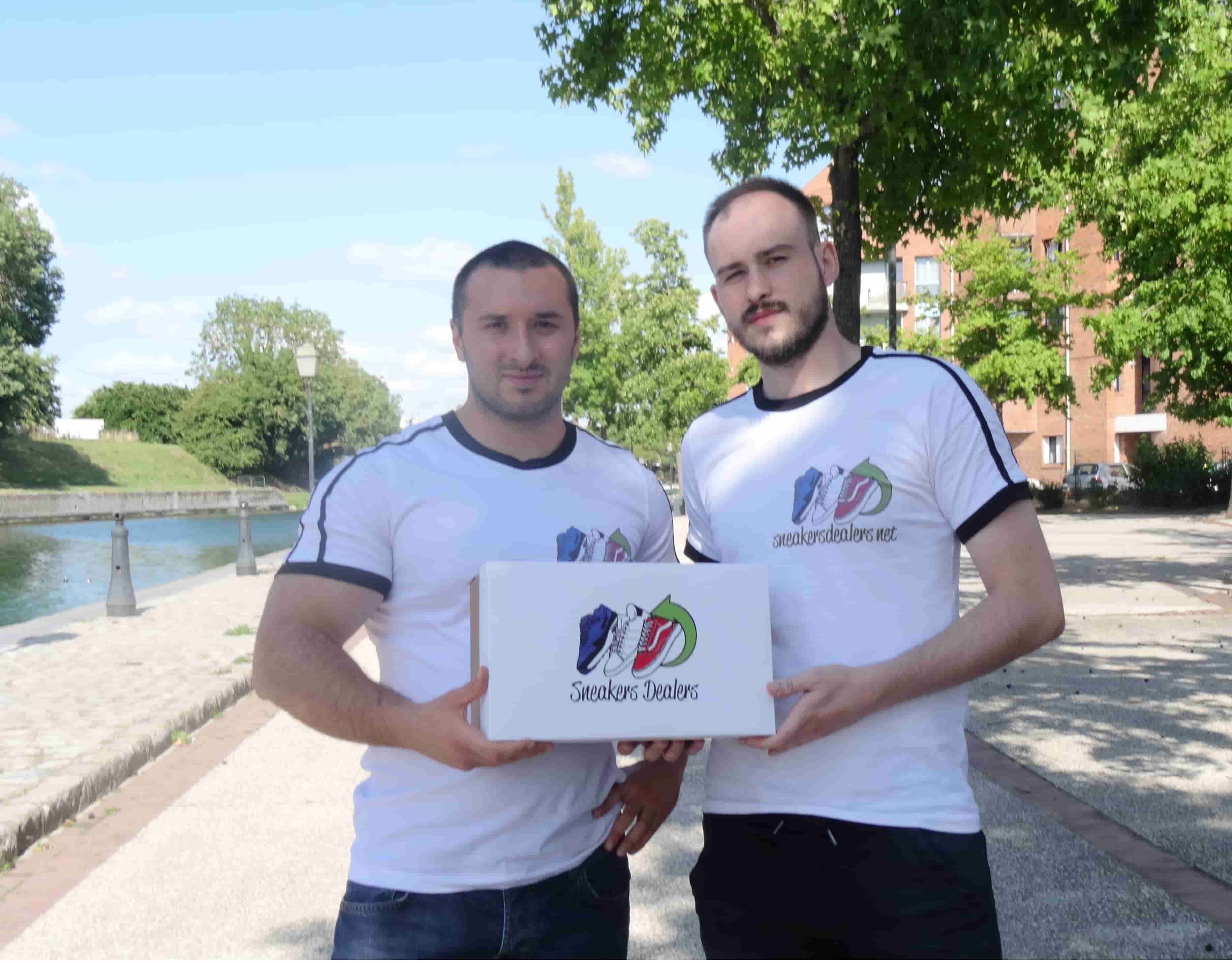 Quentin Labedz et Corentin Baillien © Refurbaskets
