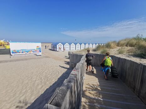 Accès à la plage de Petit-Fort-Philippe