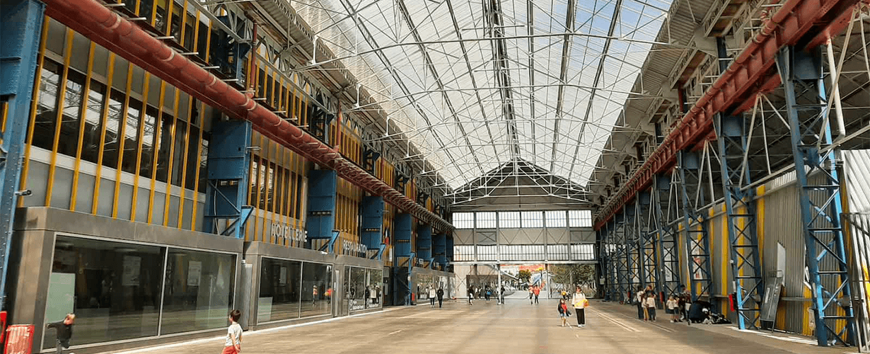 Passage de l'Internationale à Fives Cail, à Lille.